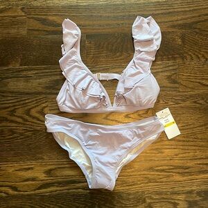 Michael Kors purple bikini Medium